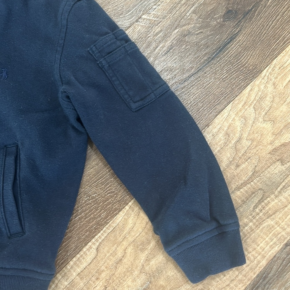 Polo Ralph Lauren boys cotton jacket size 4/4T navy. 100% cotton - Picture 3 of 12